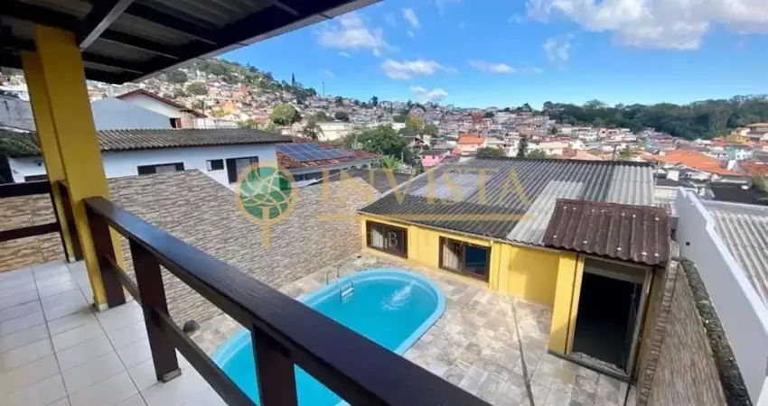 À venda | 317 m², 3 suítes, piscina privativa, edícula e 2 vagas -  agronômica, florianópolis.