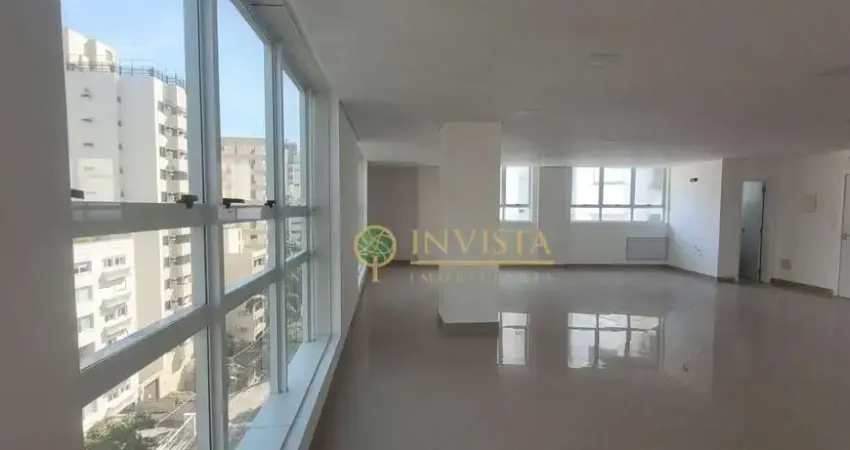 Conjunto de sala comercial com 3 vagas à venda no centro de florianópolis.