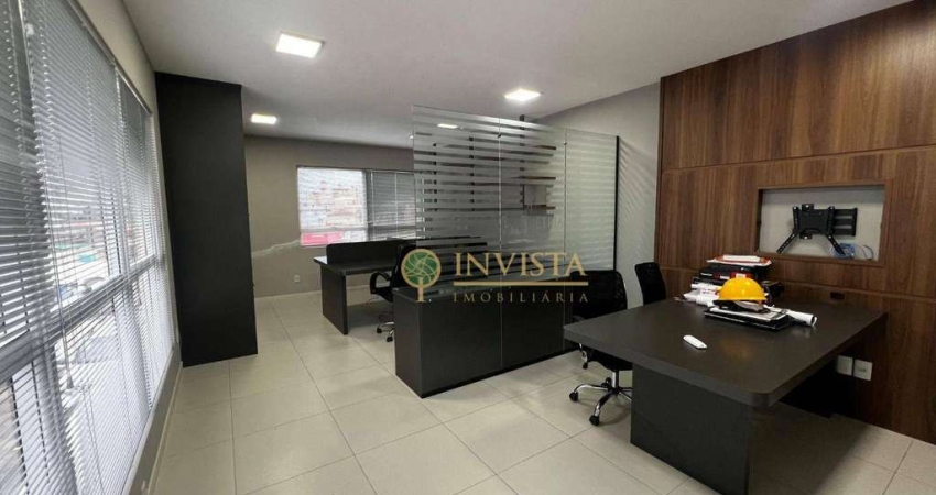 À venda | Sala comercial com 32m² e 3 vagas - Capoeiras, Florianópolis.