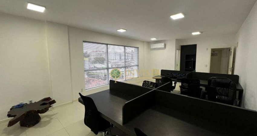À venda | Sala comercial com 32m² e 1 vaga de garagem - Capoeiras, Florianópolis.