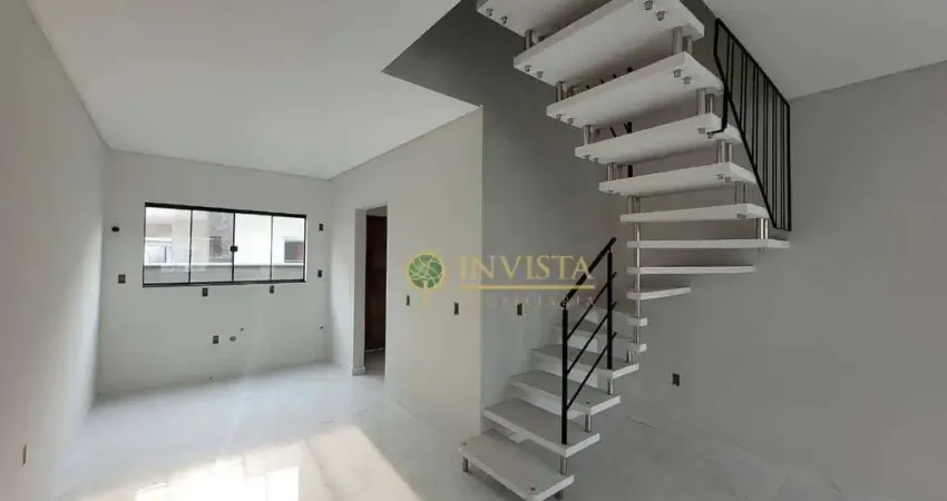 À venda no bairro bela vista/palhoça! novo, 2 suítes e 2 vagas de garagem.