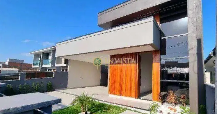 Alto padrão à venda com 3 quartos, churrasqueira e 2 vagas de garagem - Bela Vista, Palhoça/SC.