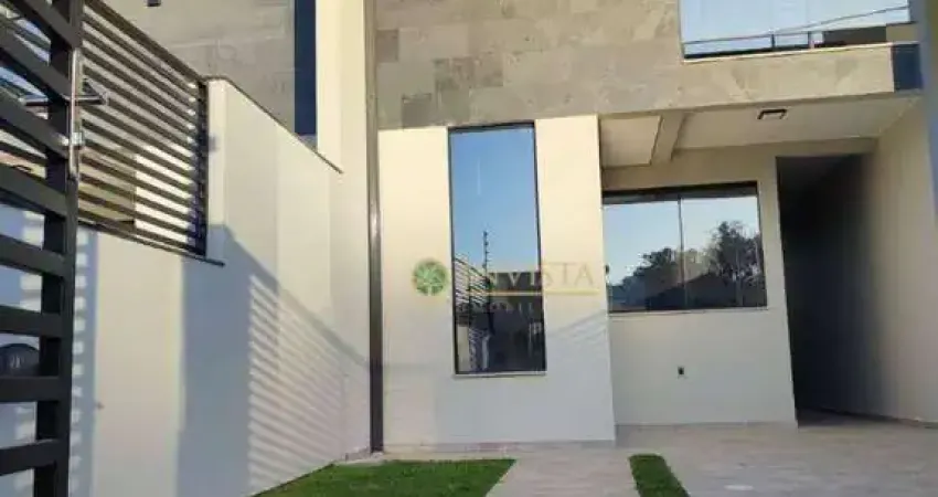 À venda no bairro forquilinhas! 3 quartos, varanda com churrasqueira e 1 vaga de garagem.
