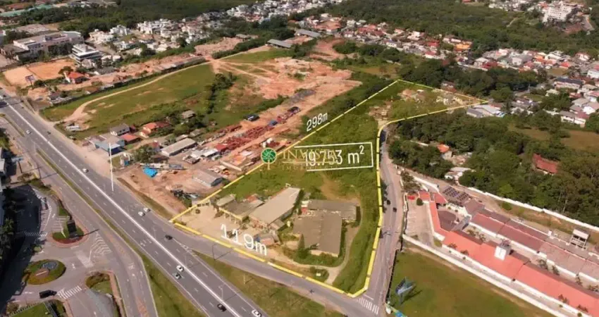 Terreno comercial à venda na Rodovia Haroldo Soares Glavan, 325, Cacupé, Florianópolis