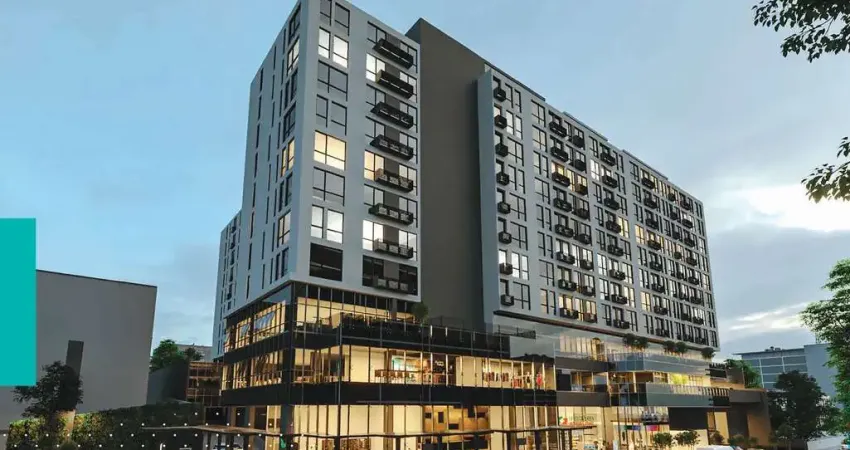 Apartamento studio com 52m² e 1 vaga de garagem - à venda no bairro trindade.