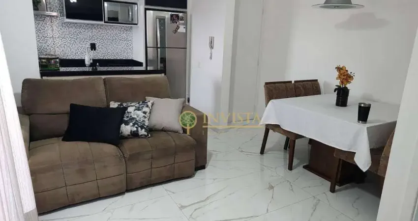 À venda | 50 m², 2 quartos, sacada com churrasqueira e 1 vaga de garagem - Palhoça/SC.