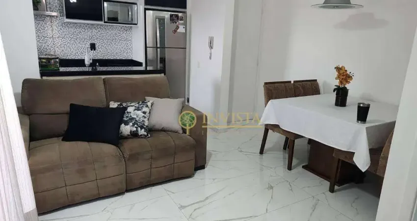 À venda | 50 m², 2 quartos, sacada com churrasqueira e 1 vaga de garagem - palhoça/sc.