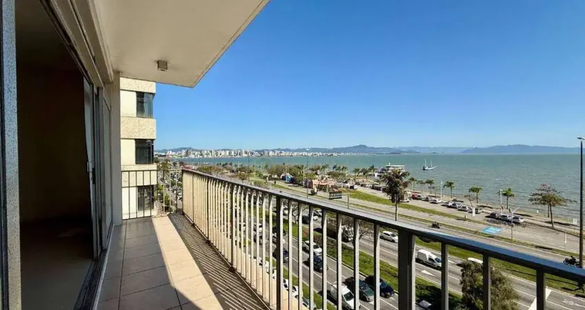Á venda | 161 m², semi mobiliado, frente mar, 3 quartos e 1 vaga de garagem - beira mar norte, em florianópolis.