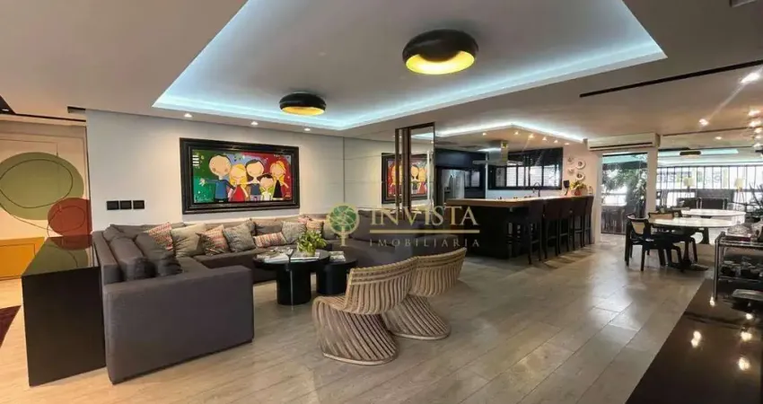 Apartamento com 4 quartos à venda no Centro de Florianópolis/SC - Mobiliado, Sacada com Churrasqueira e 325 m² privativos.