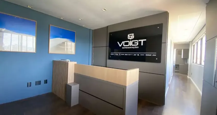 Á venda - mobiliada, vista mar, 3 escritórios e 1 vaga de garagem - estreito/florianópolis