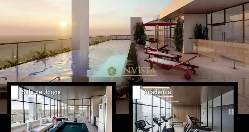 Studio com 1 vaga de garagem - à venda na praia de canasvieiras.