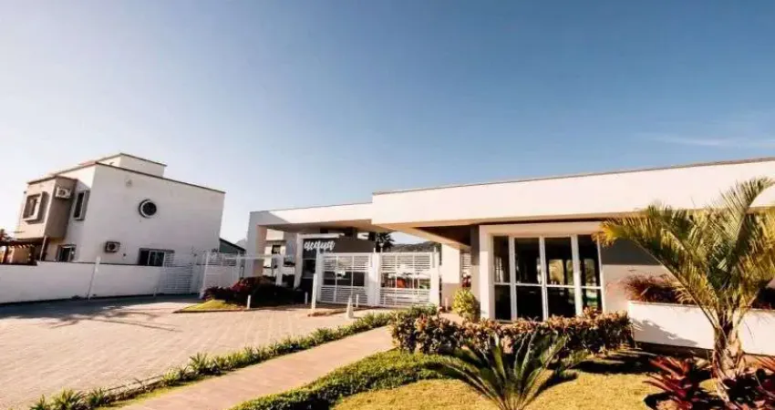 Terreno em condomínio fechado com 150m² - à venda em condomínio clube em biguaçu.