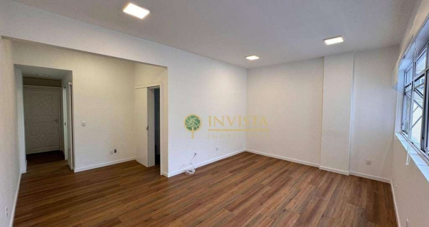 À venda | Sala comercial com 42m² e 1 vaga de garagem - Centro, Florianópolis.