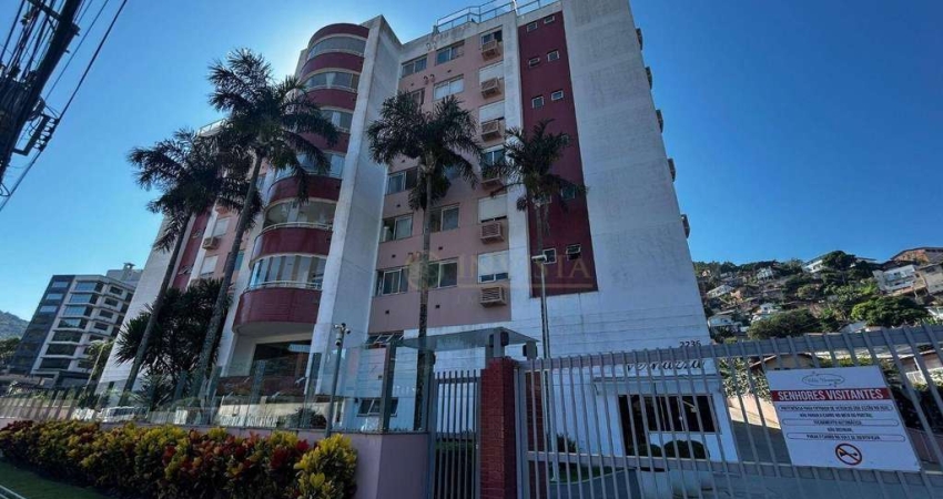 À venda | Lazer Completo, Sacada com churrasqueira, 2 quartos, 82,98 m² e 1 vaga coberta - Saco Grande, em Florianópolis.