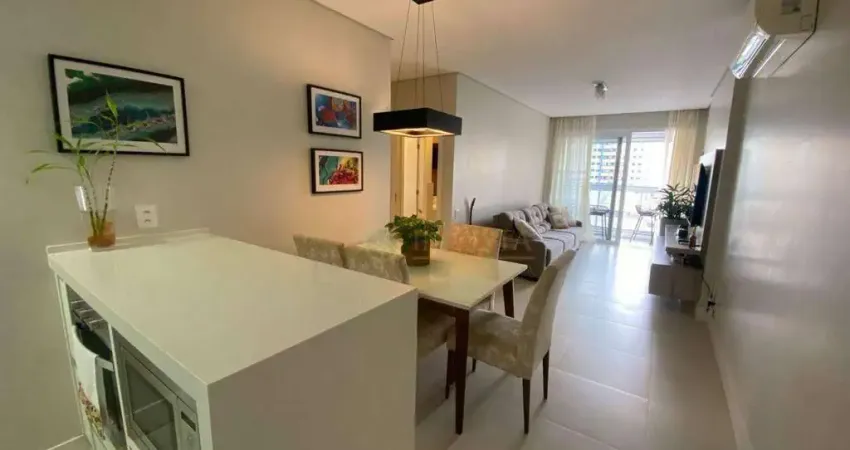 À venda | 73 m² privativos, 2 quartos, 1 vaga e lazer completo – Centro de Florianópolis, ao lado do TopMarket.