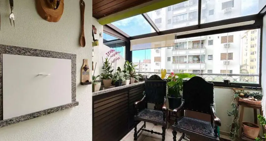 À venda | 3 quartos, 125 m², sacada com churrasqueira, sol da manhã e 2 vagas de garagem – coqueiros, na charmosa rota gastronômica de florianópolis