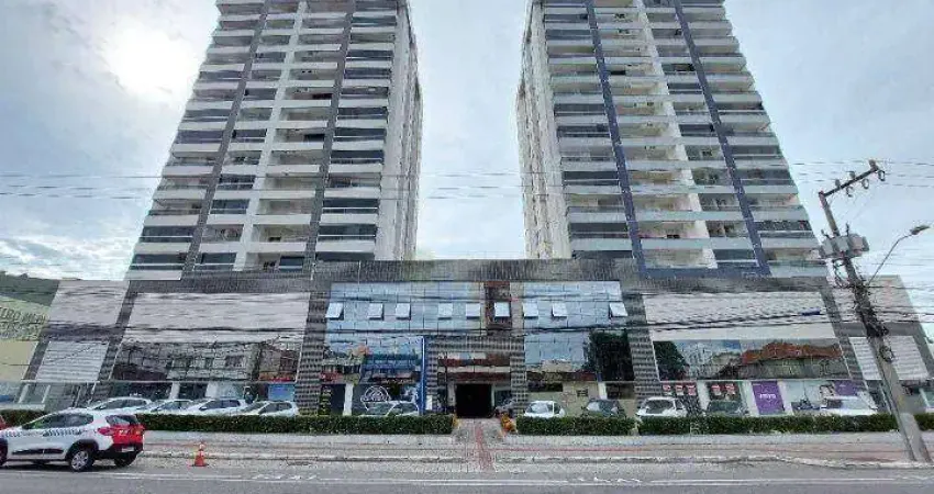 À venda | 100 m², Mobiliado, 3 quartos, Vista Mar, sacada com churrasqueira e 2 vagas de garagem - Estreito, em Florianópolis.