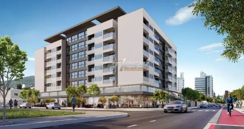 Apartamento studio com 1 quarto à venda, 39 m² e 1 vaga - bairro trindade, próximo à ufsc.