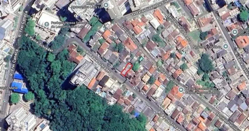 À venda | terreno com 190 m² + 4 casas - agronômica, em florianópolis.