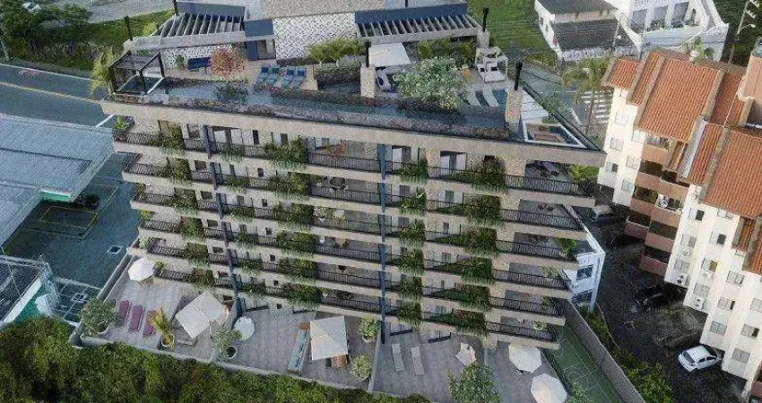 À venda | 98 m², sacada com churrasqueira 2 quartos (todos suítes) e 1 vaga de garagem - agronômica, em florianópolis.