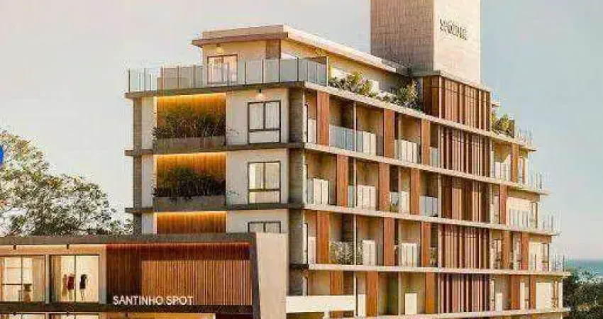 À venda | studio com 26 m² - praia do santinho, em florianópolis.