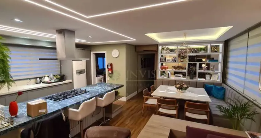 À venda | 165 m² privativos, alto padrão, 3 suítes, sacada e 2 vagas de garagem – Centro de Florianópolis, próximo ao Beiramar Shopping.