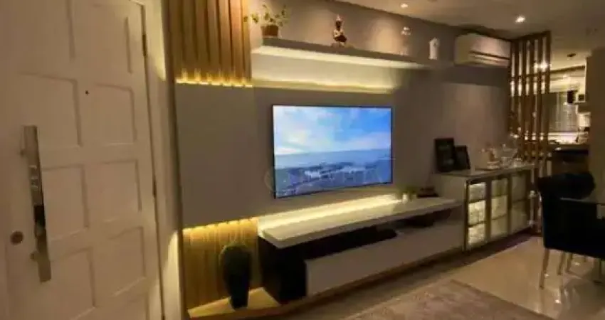 À venda | Mobiliado e decorado, 92 m², Churrasqueira, 3 quartos e 2 vagas de garagem - Forquilhas, em São José.