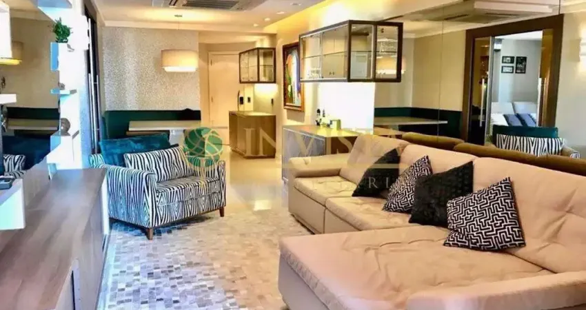 Locação | 143 m², Alto Padrão, 2 quartos, Sacada com churrasqueira e Vista Mar, 2 vagas - Centro, em Florianópolis.