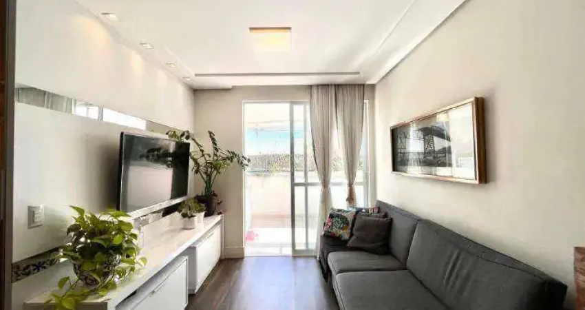 À venda | 129 m², sacada com churrasqueira, 3 quartos, 2 vaga de garagem - Kobrasol, em São José.