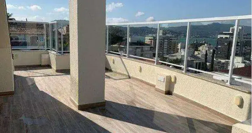Locação | 108 m², andar alto, 3 suítes, terraço privativo e 2 vagas - coqueiros, em florianópolis.