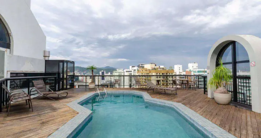 À venda | 45 m², mobiliado e decorado, 1 quarto e 1 vaga - ao lado do parque da luz, centro, florianópolis.