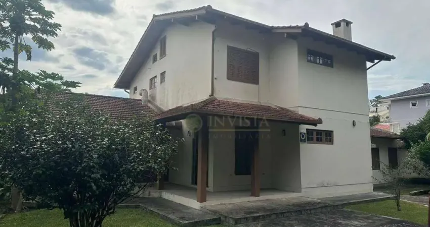 Locação | casa comercial de 360 m², salão de festas com churrasqueira, 3 quartos, edícula e 3 vagas cobertas - santo antônio de lisboa, florianópolis.