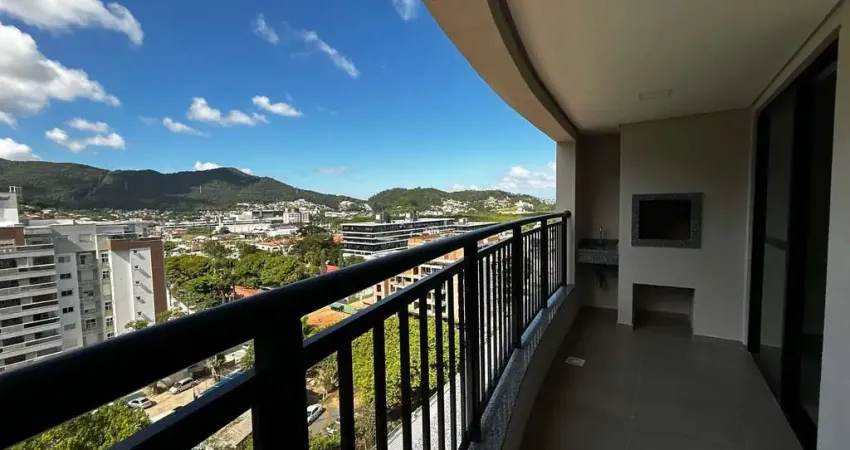 Locação | 98 m², sacada com churrasqueira, 3 quartos e 1 vaga de garagem - saco grande, em florianópolis.