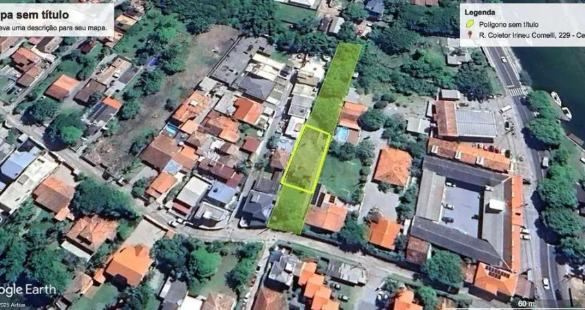 À venda | terreno de 1092 m² com viabilidade para condomínio residencial multifamiliar horizontal - barra da lagoa, em florianópolis.