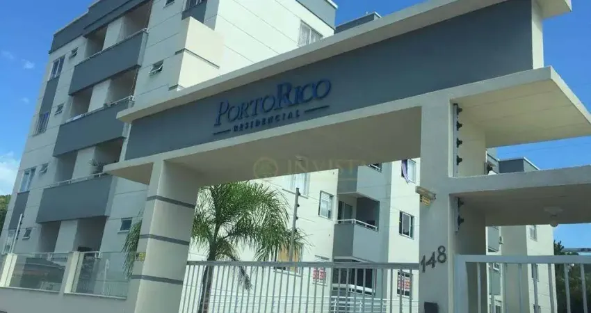 À venda | 46 m², sacada com churrasqueira, mobiliado e 1 vaga - areias, em são josé.