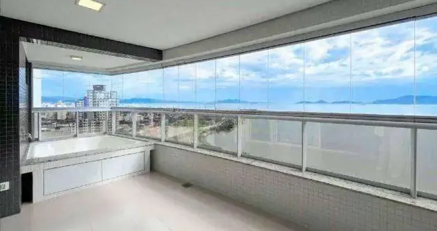 À venda | frente mar, 159 m², sacada com churrasqueira, hidromassagem, 3 quartos e 3 vagas - estreito, em florianópolis.