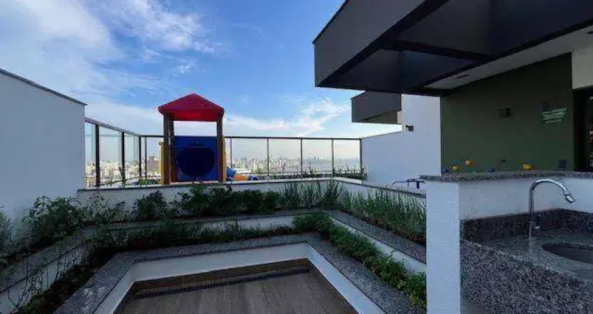 À venda | 73 m², sacada com churrasqueira, vista mar, 2 quartos e 2 vagas - agronômica, em florianópolis.