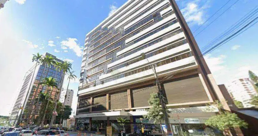 Sala comercial com 1 vaga no ed. casa do barão, à venda no centro de florianópolis.