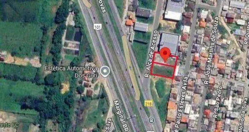 Terreno à venda na Rodovia BR-101, 110, Pachecos, Palhoça