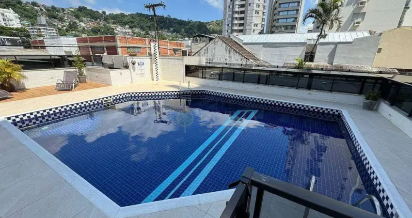 À venda | cobertura duplex com 4 quartos, churrasqueira e piscina - no centro de florianópolis