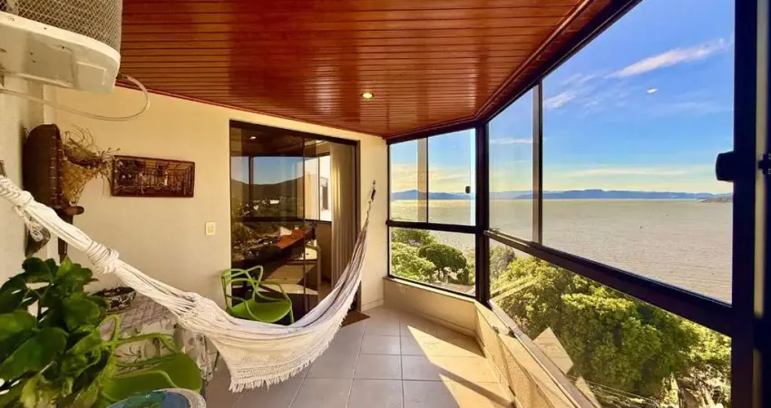 Cobertura duplex com 4 quartos à venda em florianópolis! vista mar, 278 m² e 3 vagas - bairro joão paulo.
