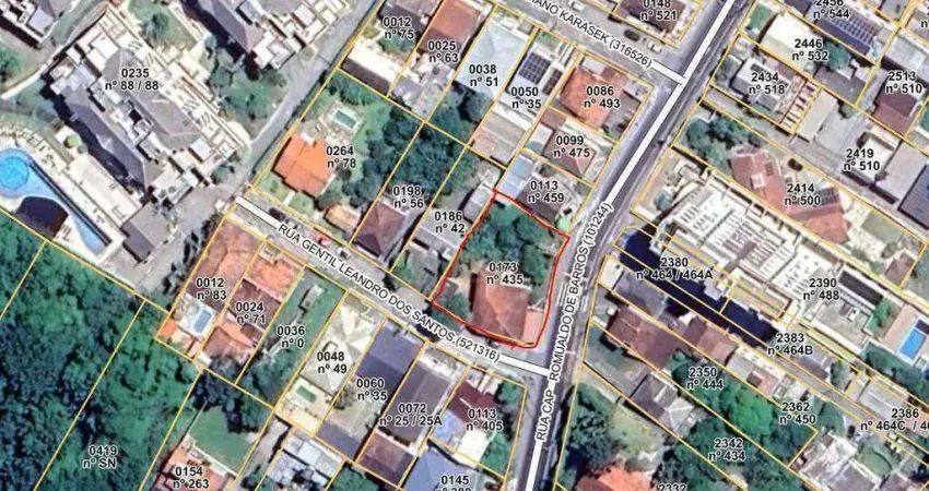 Terreno de 676 m² à venda em florianópolis - próxima à ufsc, no bairro carvoeira.