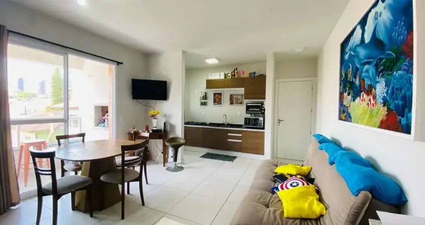 Apartamento com 2 quartos à venda em florianópolis, sacada com churrasqueira e 2 vagas - bairro capoeiras.