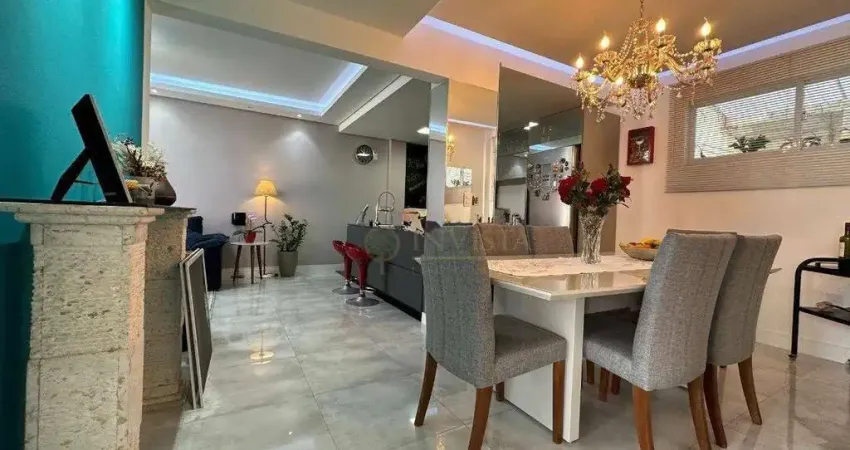 Apartamento com 3 quartos à venda em florianópolis, semi mobiliado, vista mar e 1 vaga - bairro coqueiros.