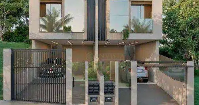 Casa com 2 quartos à venda em são josé/sc! varanda, novo e 2 vagas de garagem - bairro potecas.