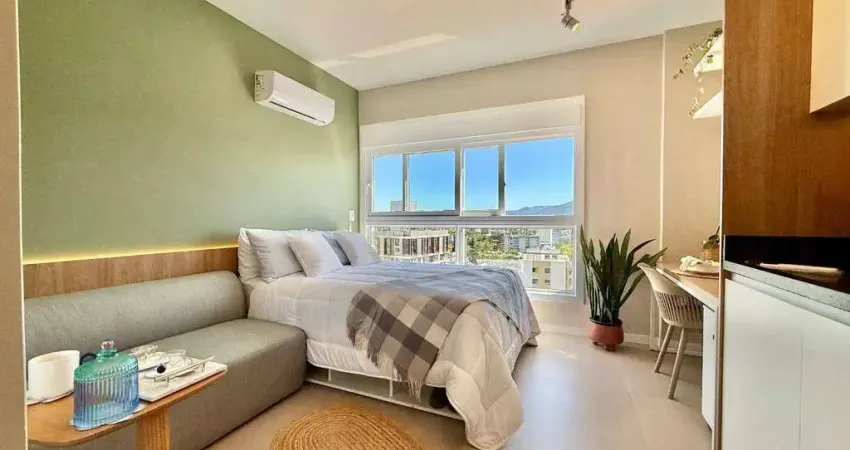 Apartamento studio à venda em florianópolis/sc - próximo à ufsc, bairro pantanal.