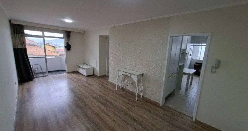Apartamento com 3 quartos à venda em florianópolis!  semi mobiliado, vista mar, 98 m² e 1 vaga - bairro coqueiros.