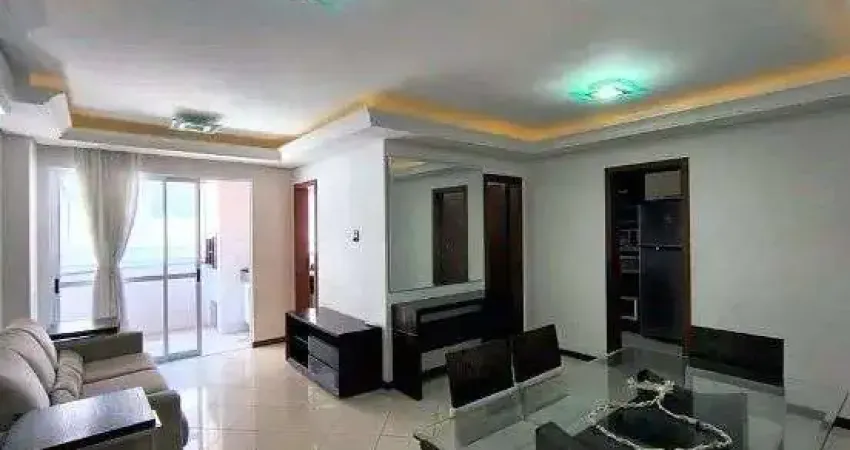 Apartamento com 4 quartos à venda em florianópolis/sc! mobiliado, sacada com churrasqueira e 2 vagas - bairro coqueiros.