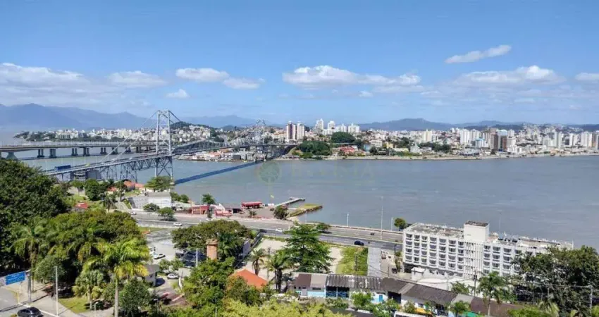 Apartamento com 3 quartos e vista mar em florianópolis/sc! sacada, 97 m² e 1 vaga de garagem - bairro centro.