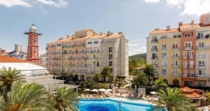 Apartamento à venda no il campanario villaggio resort - praia de jurerê, em florianópolis!